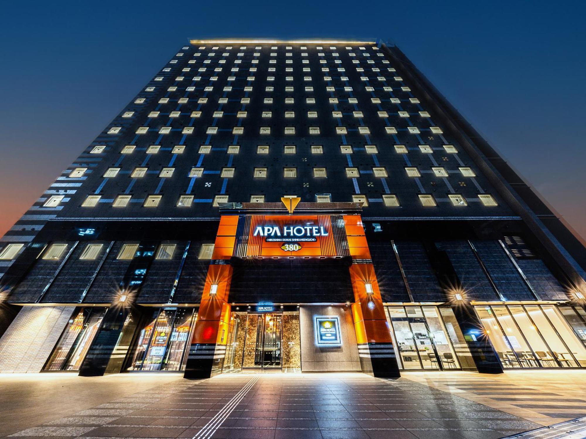 Apa Hotel Hiroshima Ekimae Shinkansenguchi מראה חיצוני תמונה