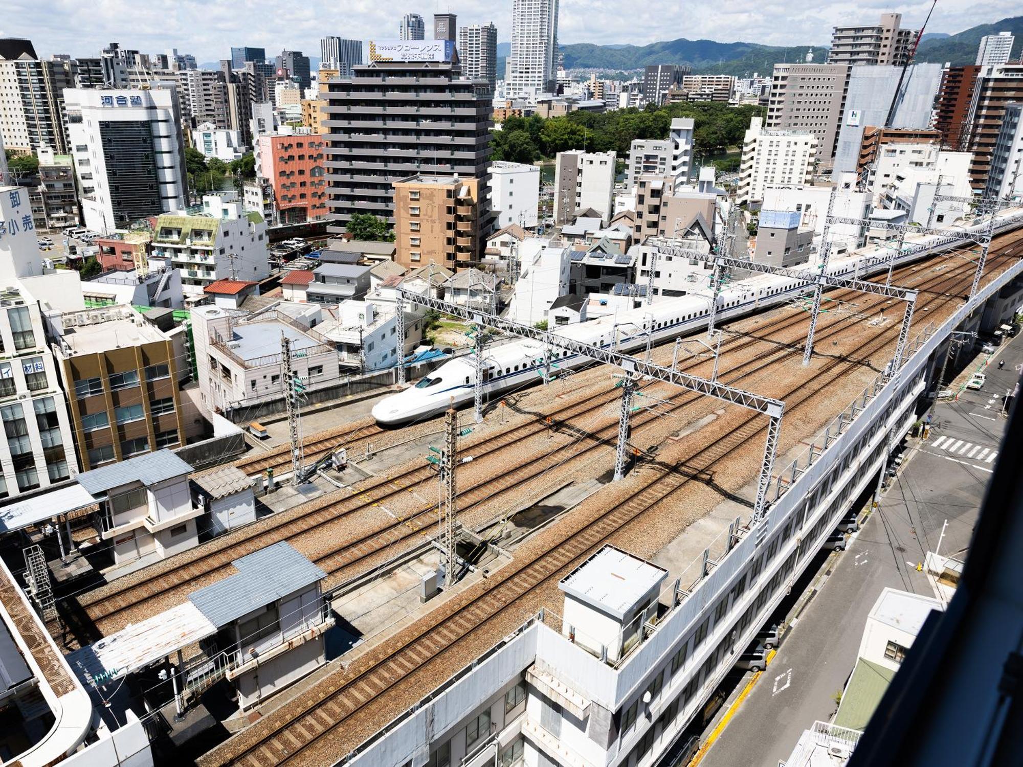Apa Hotel Hiroshima Ekimae Shinkansenguchi מראה חיצוני תמונה